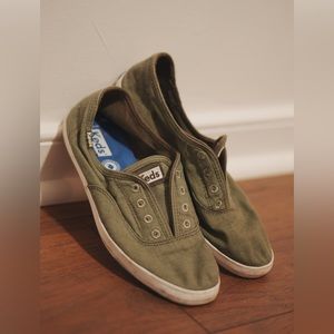 Women’s Keds - Olive Green
